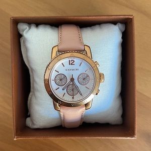 Coach Rose Gold-Tone Stainless Steel Watch